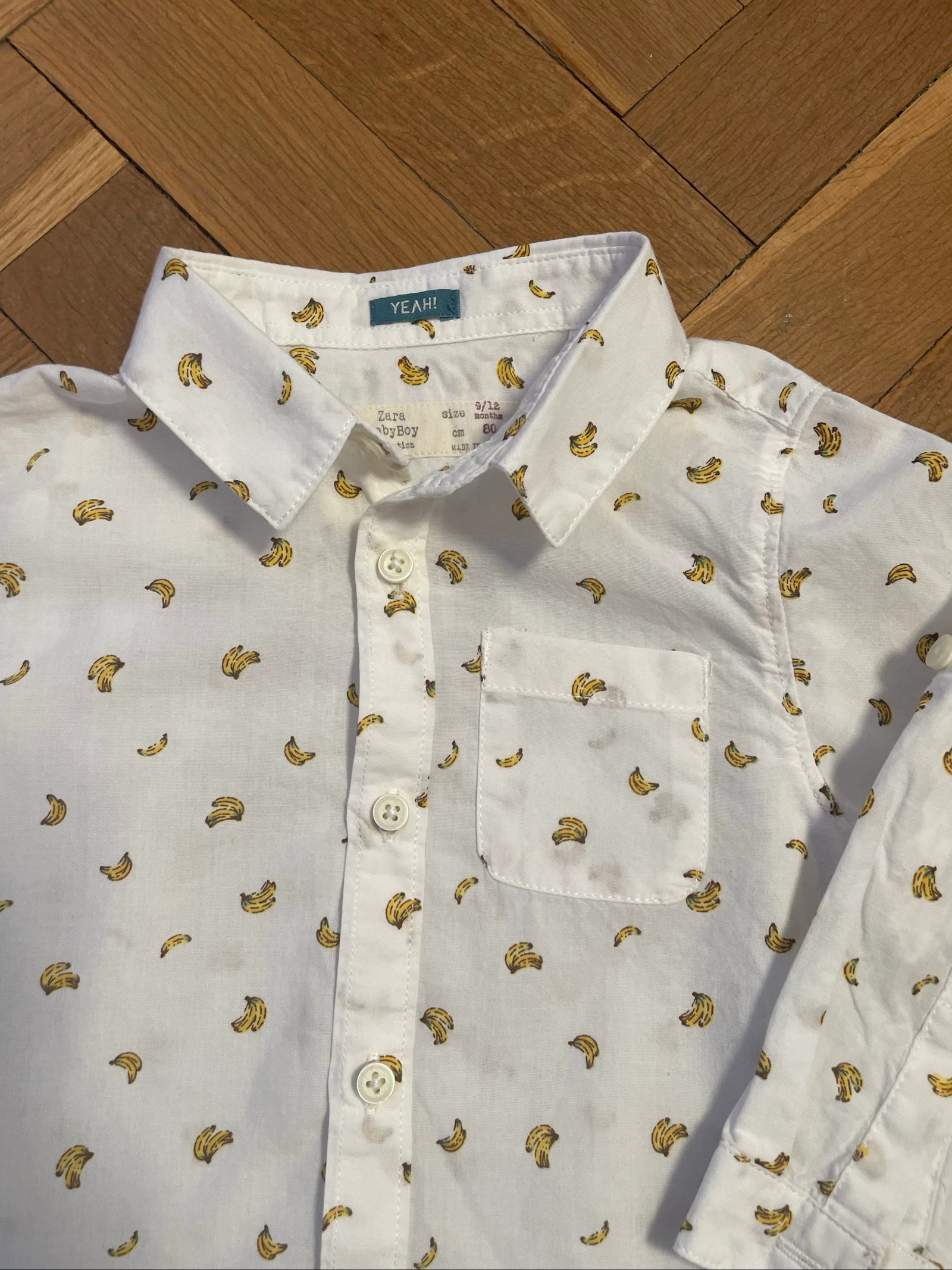 Camisa de manga larga Zara bebé 9-12 meses – photo 3